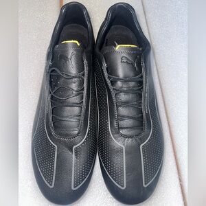 Puma Porsche Design Speed Cat shoes - Black with orange accent